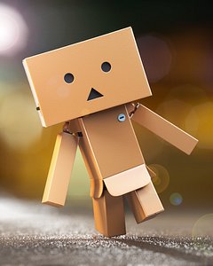 3d model danbo rigged -