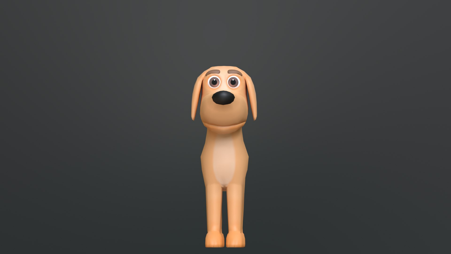 Cartoon Dog Character 3D model https://p.turbosquid.com/ts-thumb/Eb/s4B5xv/VK/cycle_front/png/1714149353/1920x1080/fit_q87/d8ca18ff9afb32617fe25dd2c78fb1cbd3eb0e56/cycle_front.jpg