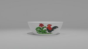 3D model Rooster Bowl