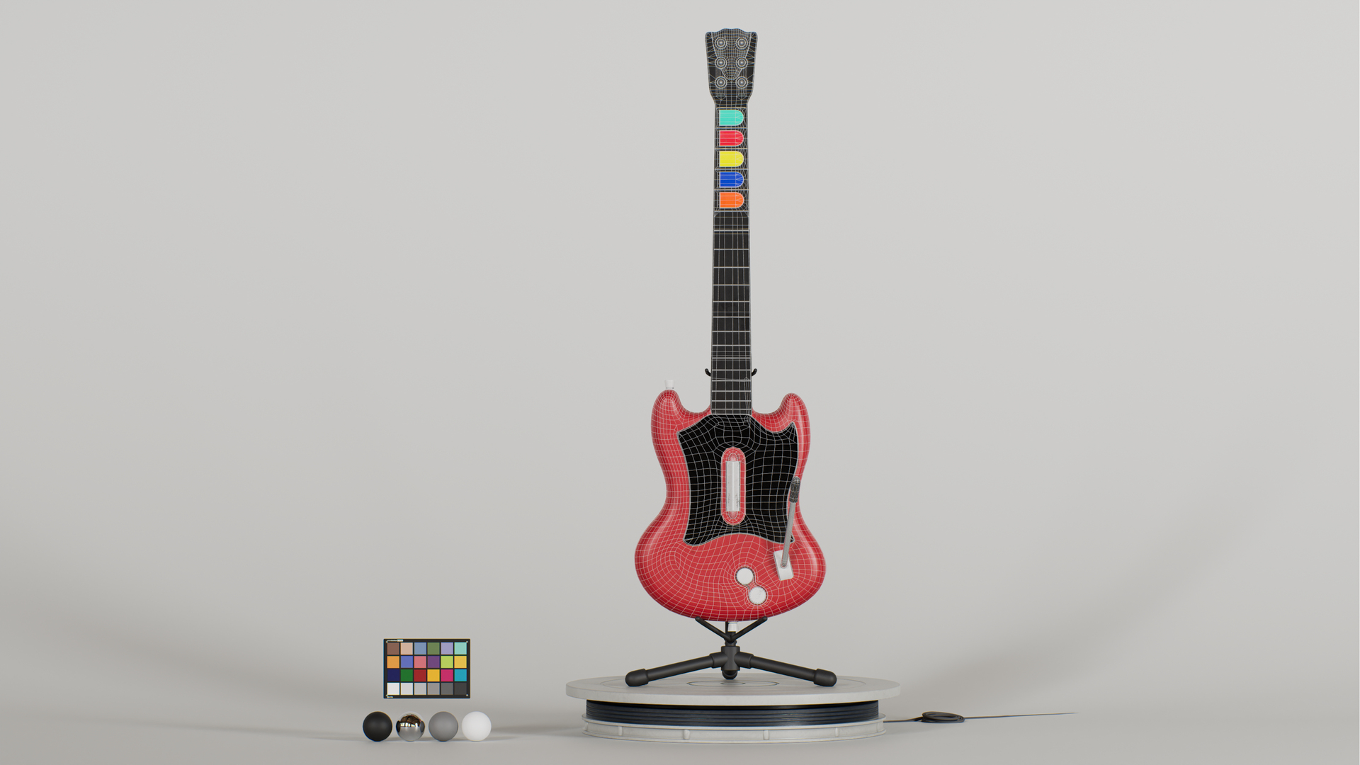 Homemade Guitar Hero Gibson Controller - Guitarra Gibson Para Guitar Hero :  12 Steps - Instructables
