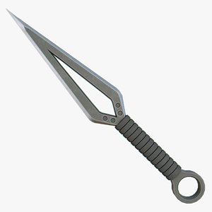 3D Kunai model
