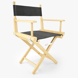 directors chair natural wood model