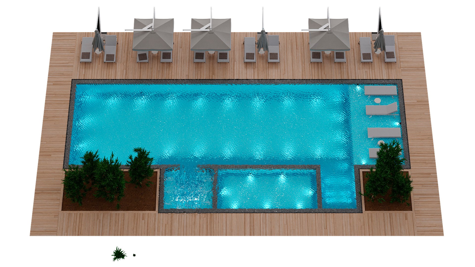 Swimming Pool 3D Model - TurboSquid 2329269