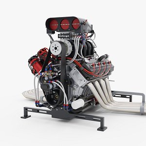 Supercharged V8 Engine