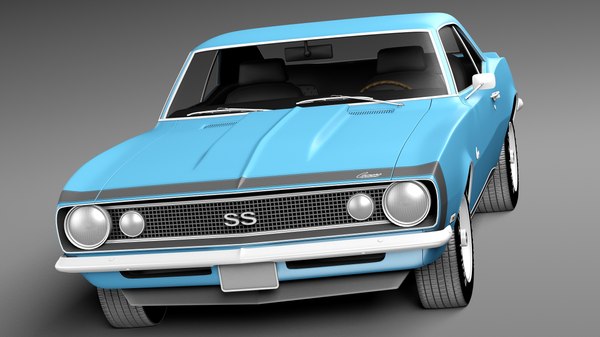 シボレーカマロ1967 SS3Dモデル - TurboSquid 560646