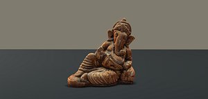 ganesha statuette 3d model