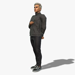 Handsome Male Character 3D model