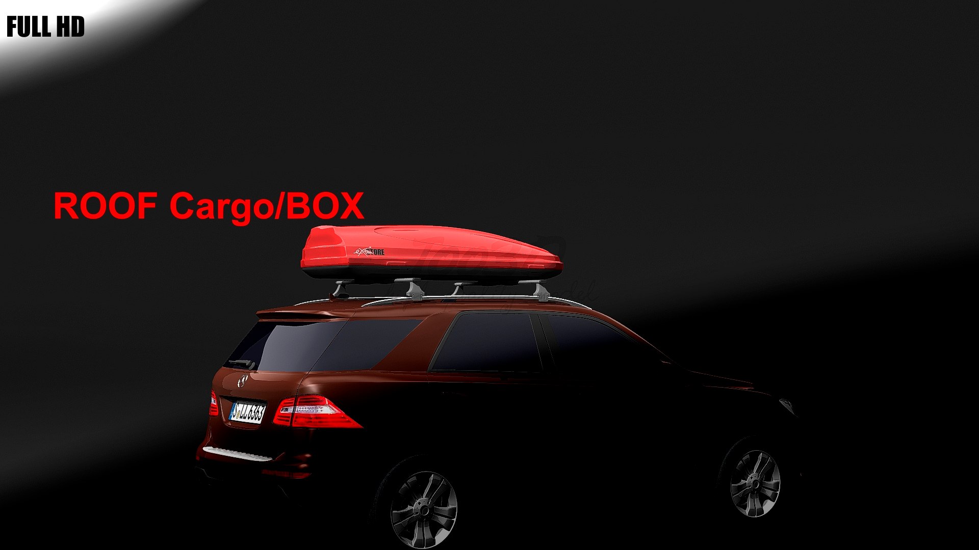 Max Roof Cargo Box