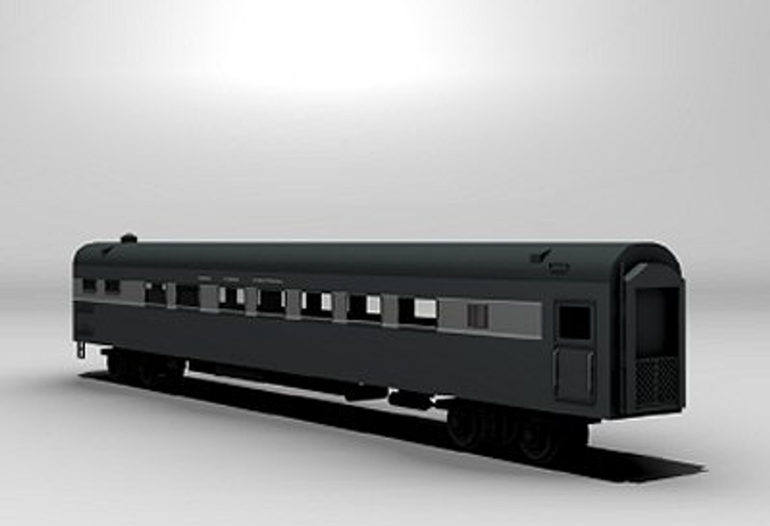 Pullman Passenger Car 3d 3ds