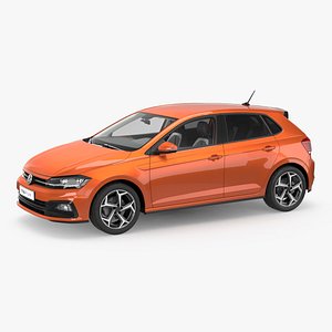 Volkswagen Polo 2018 3D Model