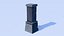game-ready pillar  monolith