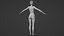 Realistic Sexy Woman Character female girl in bikini swimwear Low-poly
