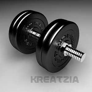 3d gym weights project model