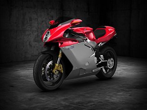 mv agusta f4 3d model