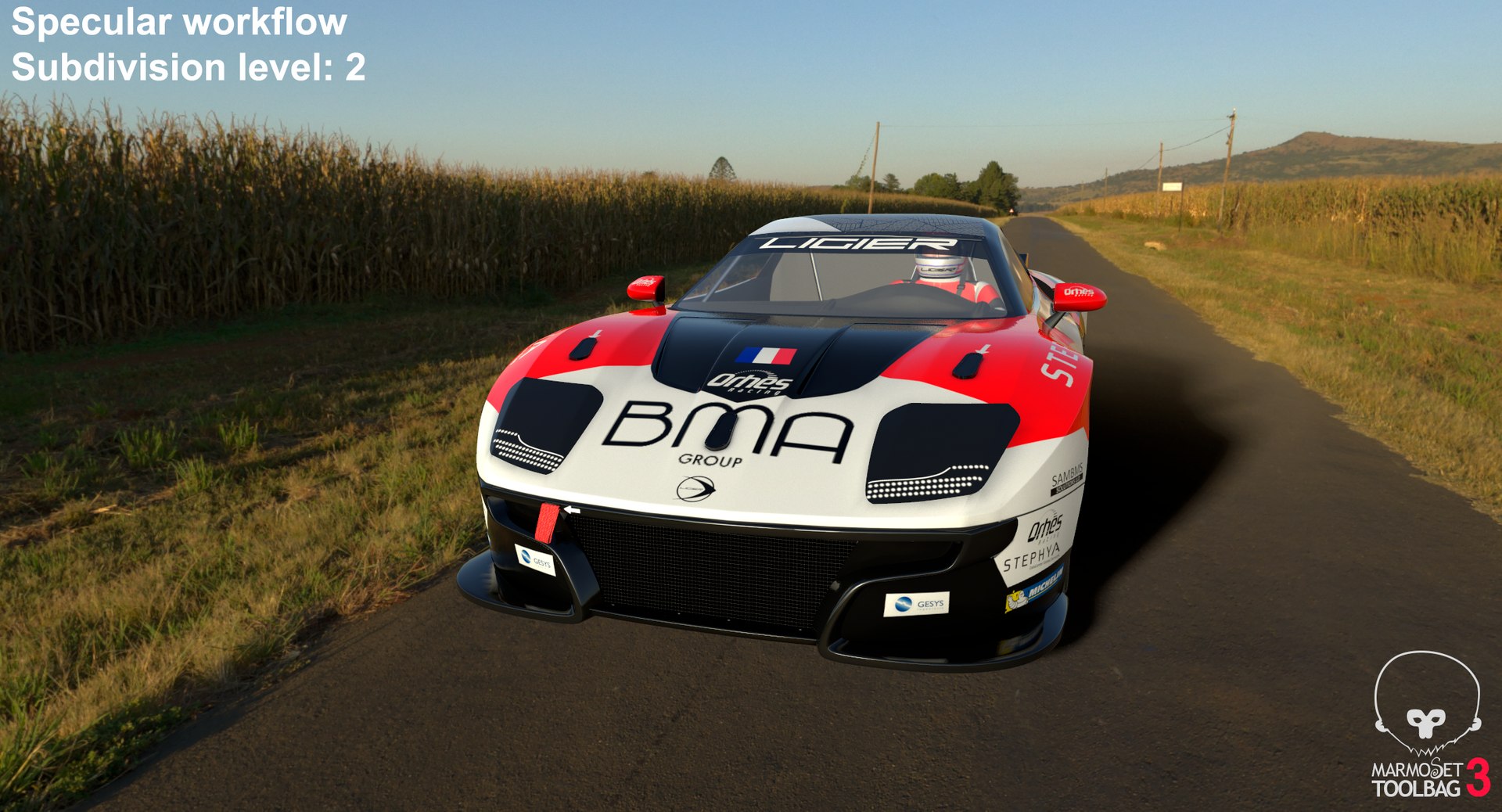 Ligier JS2 R Orhes Racing 24 model https://p.turbosquid.com/ts-thumb/Ec/lRZHL3/xw/screenshot012/png/1626356944/1920x1080/fit_q87/ae1a6ec98ac3c40c4612daebe10dda3017e6b05b/screenshot012.jpg