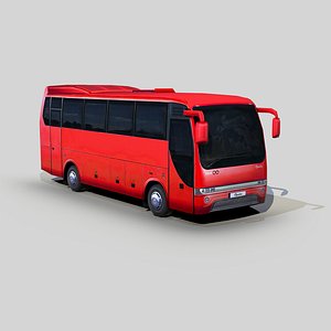 temsa opalin intercity bus 3D model