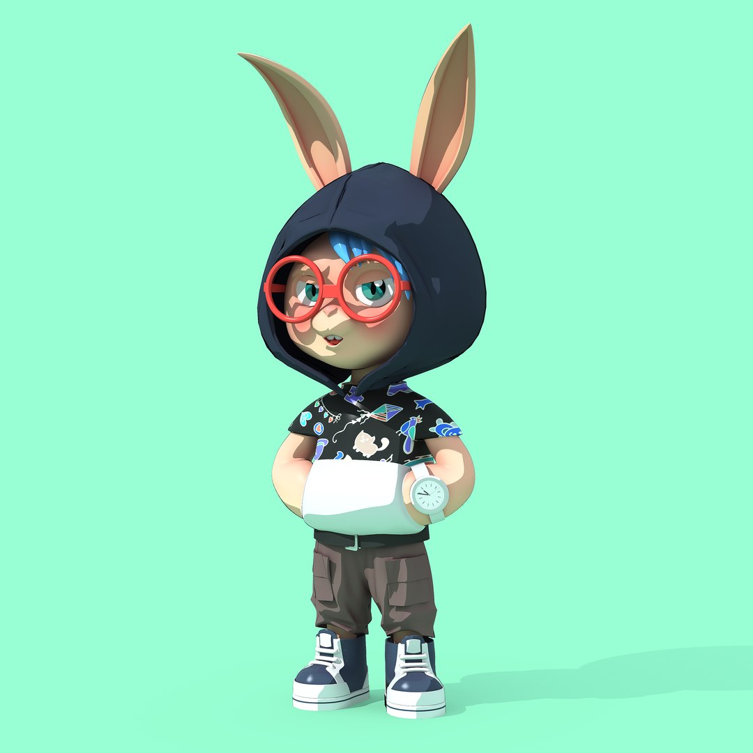 3D Bunny Collection Volume 5 - TurboSquid 2138595