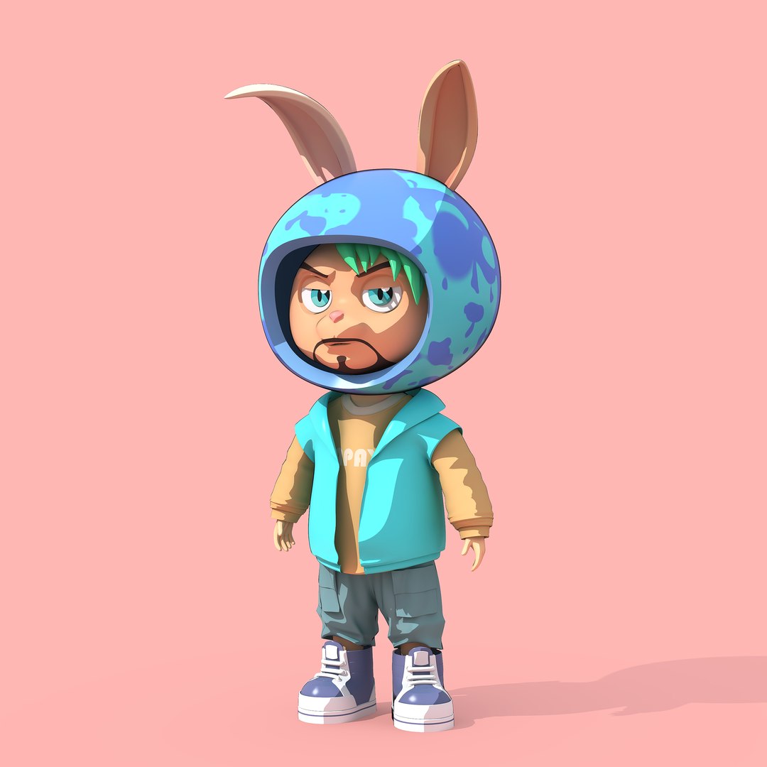 3D Bunny Collection Volume 5 - TurboSquid 2138595
