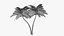 3D model Lowpoly Coconut Palm v5