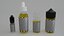 Vape Liquid Juice Bottle - Set A