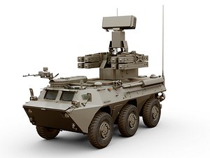 3D Norinco Type 92 Yitian TL-6 model