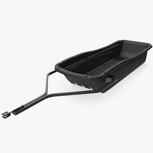 Outdoor Utility Sled Black