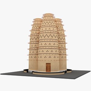 3D model Pigeon Houses Katara Cultural Village