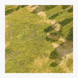 Seamless Meadowland PBR Material - 15K