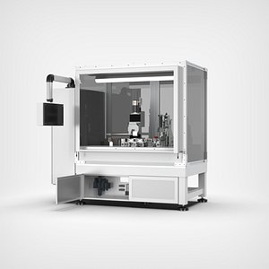 3D model Automatic Resistance Plug-in Machine
