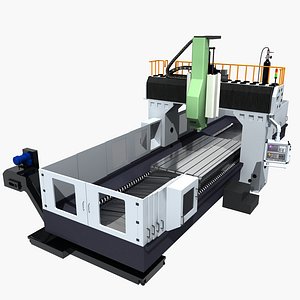 3D model milling machine