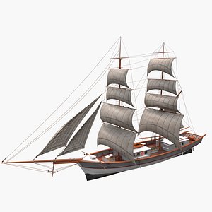 3D kronor ar stockholm ship model