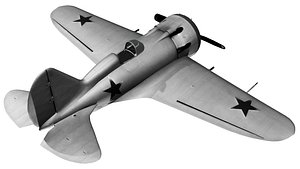 Aeroplane Polikarpov-I16 3D