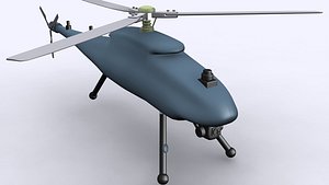 ziyan falcon uas uav 3D model