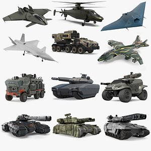 Futuristic Military Army Collection