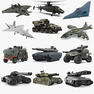 Futuristic Military Army Collection