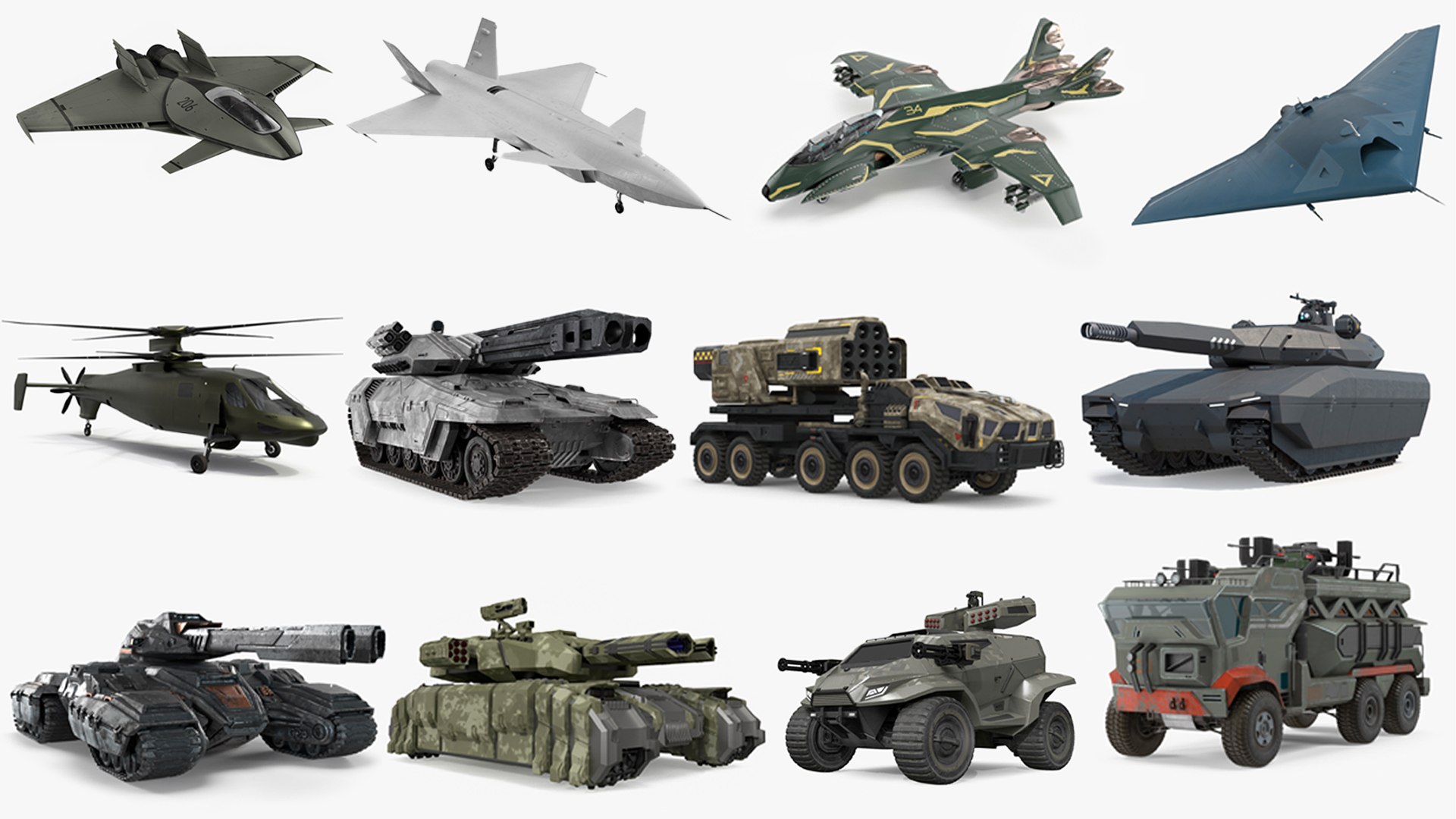 Futuristic Military Army Collection 3D https://p.turbosquid.com/ts-thumb/Ed/RQfqoD/Zh/futuristic_military_army_collection_001/jpg/1757493619/1920x1080/fit_q87/ede2e055b0d91c10212076ddb530b0835b4a2a73/futuristic_military_army_collection_001.jpg