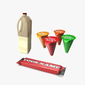 FMCG Food Products 3D model