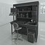3d model table laboratory equipment