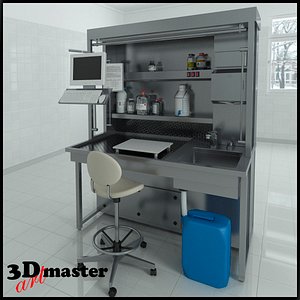 Down Draft Grossing Table with illumination