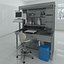 3d model table laboratory equipment