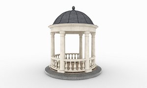 3D model Pavilion Radial