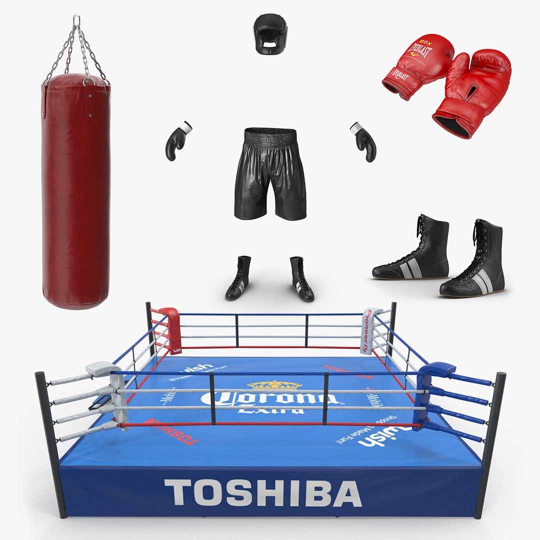 Boxing Collection 2 3D model preview
