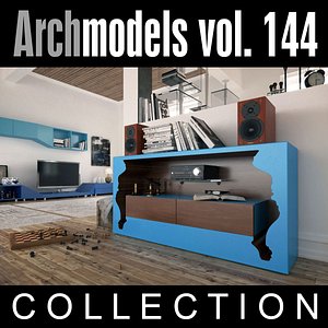 3d model of archmodels vol 144