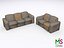 furniture abandoned sofa beds 3d max