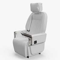 Minivan Passenger Comfort Seat White