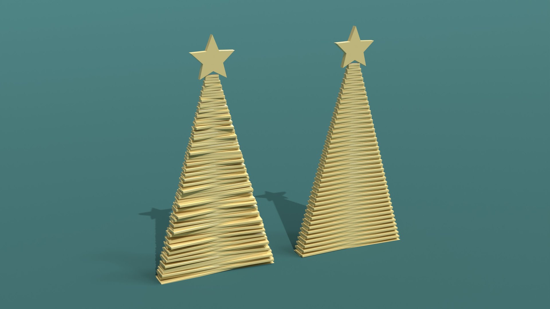 Kitbash Christmas Trees 3d Turbosquid 2137030 3711