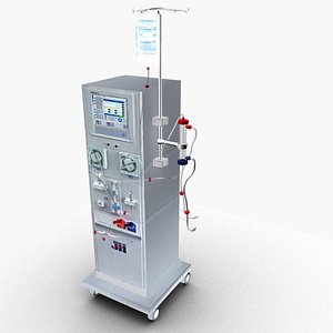 Dialysis machine 3D model
