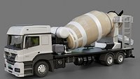 Mercedes-Benz Axor Concrete Mixer 2016