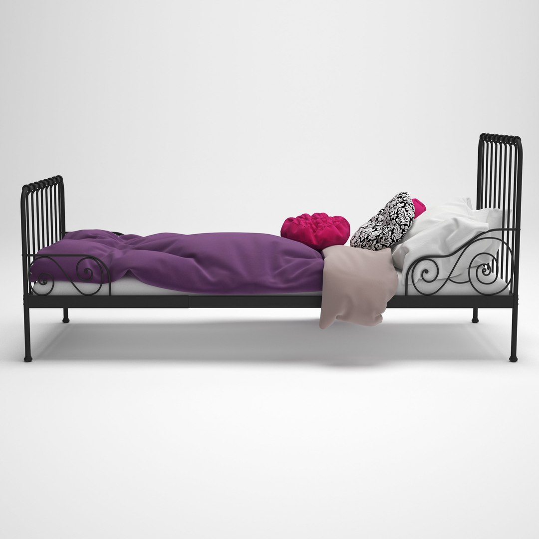 Bed Minnen Ikea 3d Max