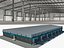 Warehouse 9 interior and exterior model